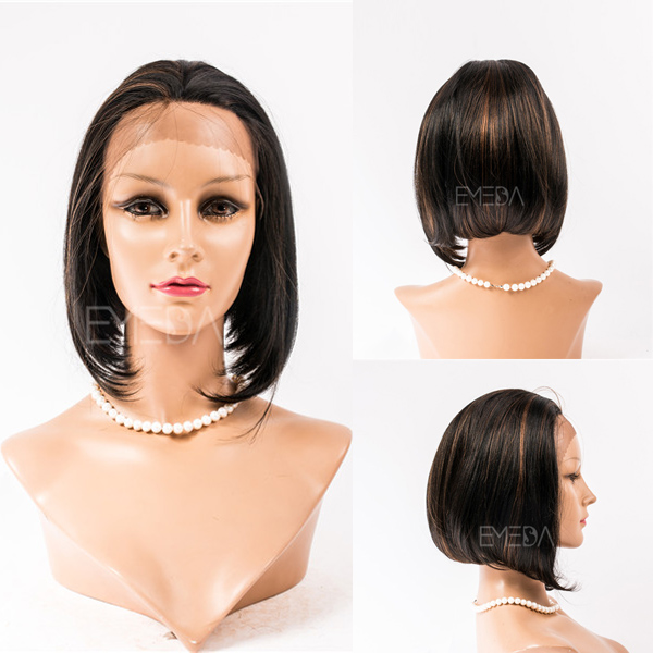 Bob style short full lace wigs YJ95